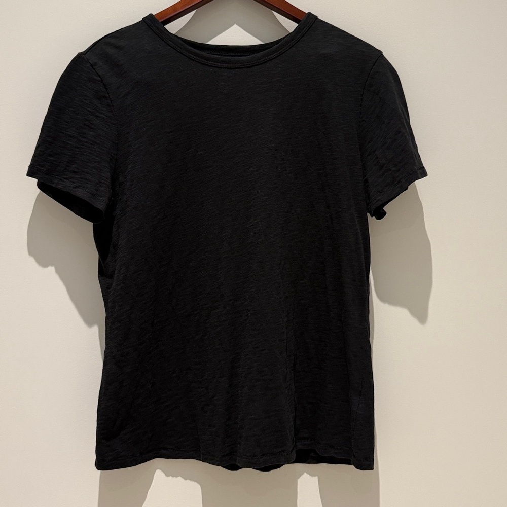 C&C California Black Charcoal Cotton Tee shirt L